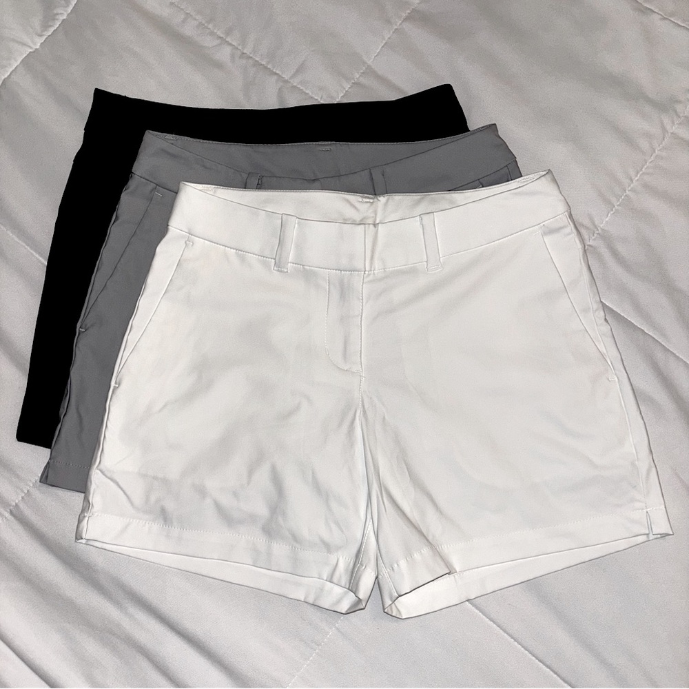 Nike Women's DriFit Golf Shorts Bundle